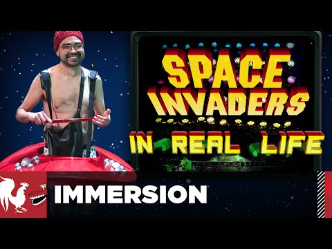 Immersion - Space Invaders dans la vraie vie | Dents de coq