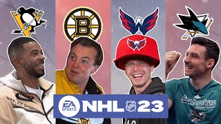 NHL Teams Play NHL 23 ft. Bruins, Penguins, Capitals, Sharks