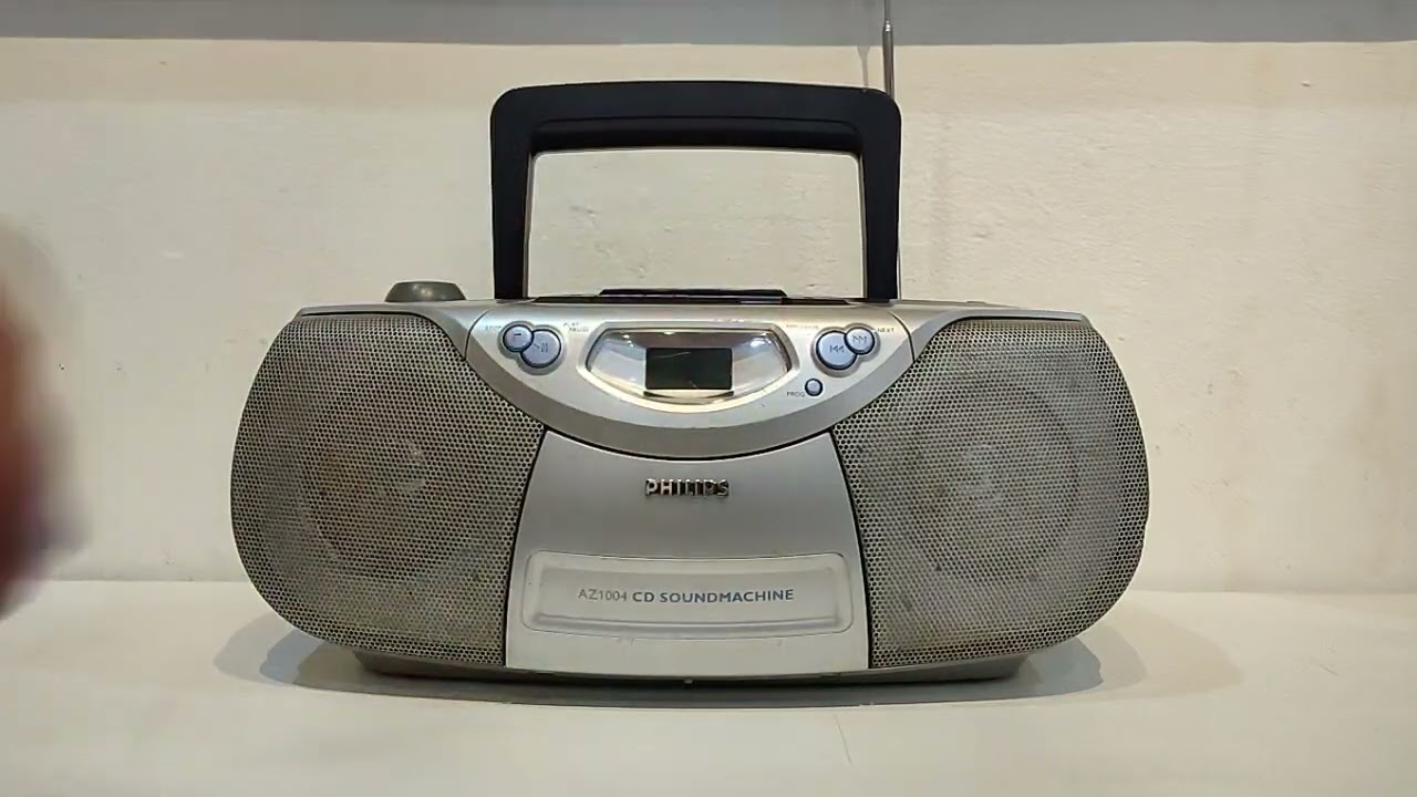 Radio tape compo Philips AZ1004 - YouTube