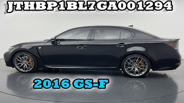 JTHBP1BL7GA001294 - 2016 GS-F - EEN DIEPERE DUIKING (AFLEVERING 0104)