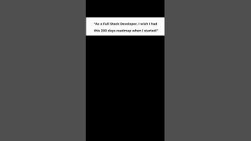 Full Stack Development Roadmap(2025) JUST 200 DAYS! #edit #shorts #coding