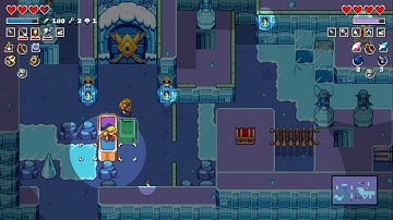 Cadence of Hyrule: Frozen Grotto co-op Boss Key Skip (Longshot Pivot)