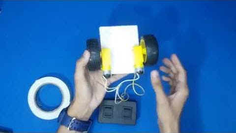 How to make Remote Control Robot (using DPDT Switch)