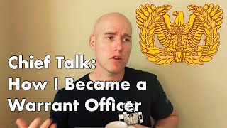 How I became a U.S Army Warrant Officer