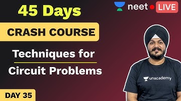 NEET: 45 Days Physics Crash Course | Day 35 | Circuit Problems | Unacademy NEET | Indrajeet Sir