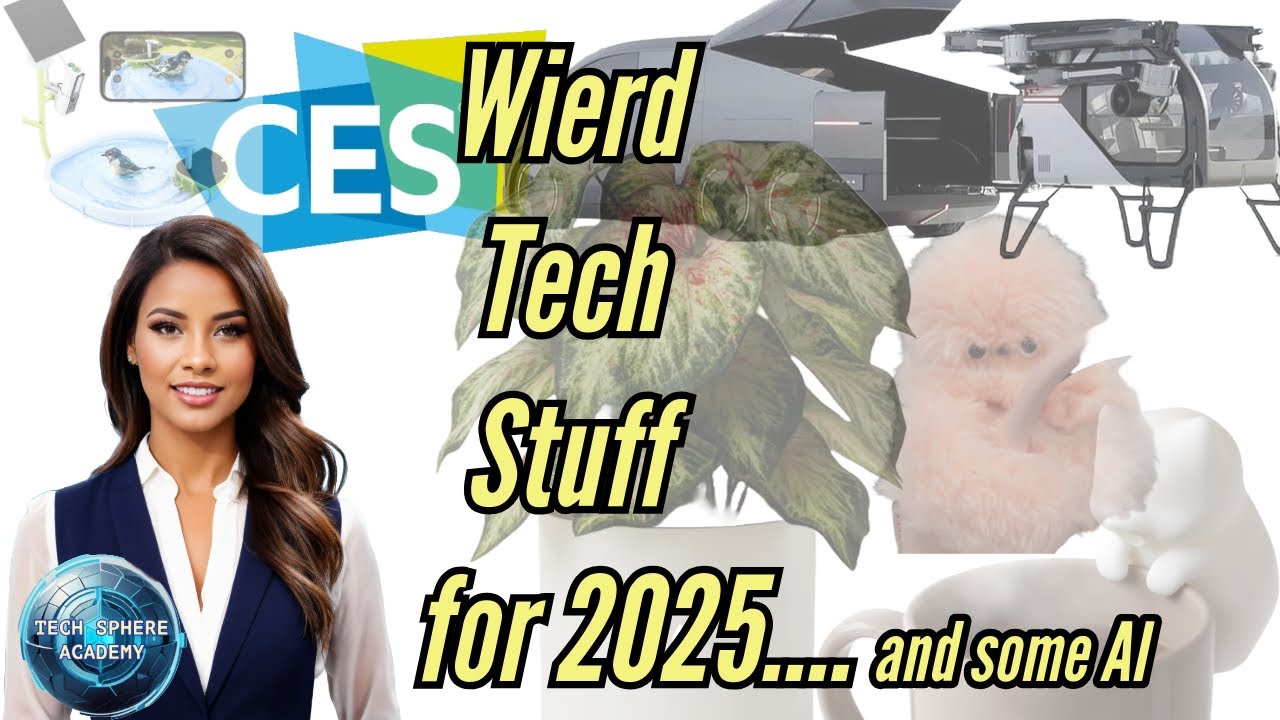 Best of the weirdest tech CES 2025 - YouTube
