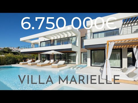 Must-see! This €6.75M villa in Marbella offers breathtaking views from every level. Your dream home?