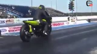 AMATEUR RACER BIKER MAKES A FLIP