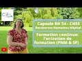 Capsule RH #54 CHSE - Formation continue PNM et sage-femme: l