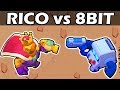 RICO vs 8BIT | 1 VS 1 | Brawl Stars