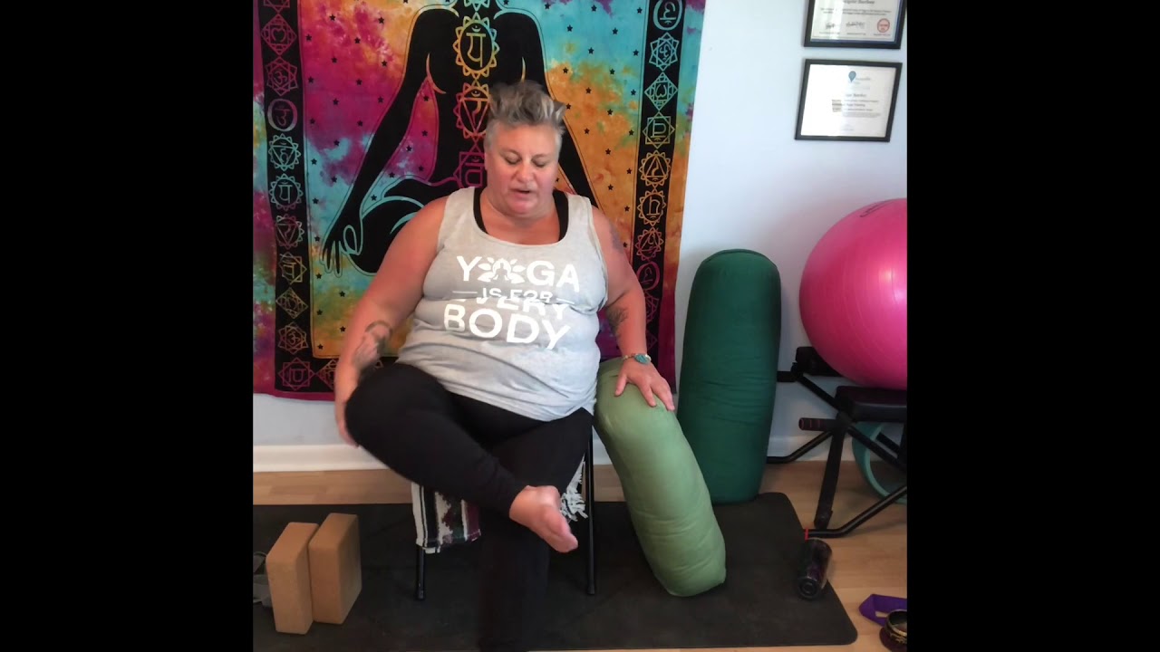 Chair Yin Yoga for Hips YouTube
