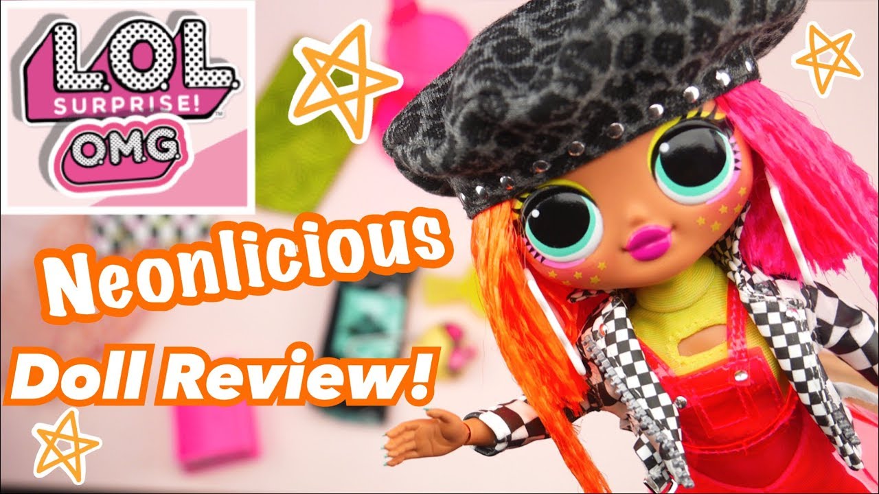 LOL SURPRISE OMG FASHION NEONLICIOUS DOLL REVIEW! - YouTube