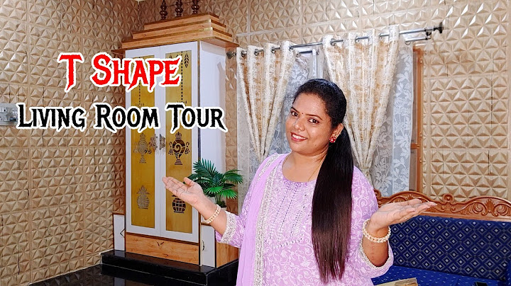ஒன்னு ஒன்னும் பாத்து பாத்து Set பண்ணிருக்கேன் My "T" Shaped Living Room