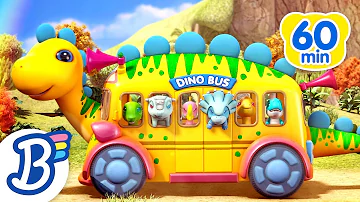 The Wheels on the Bus + More Badanamu Nursery Rhymes | Kids Dance Songs and Videos