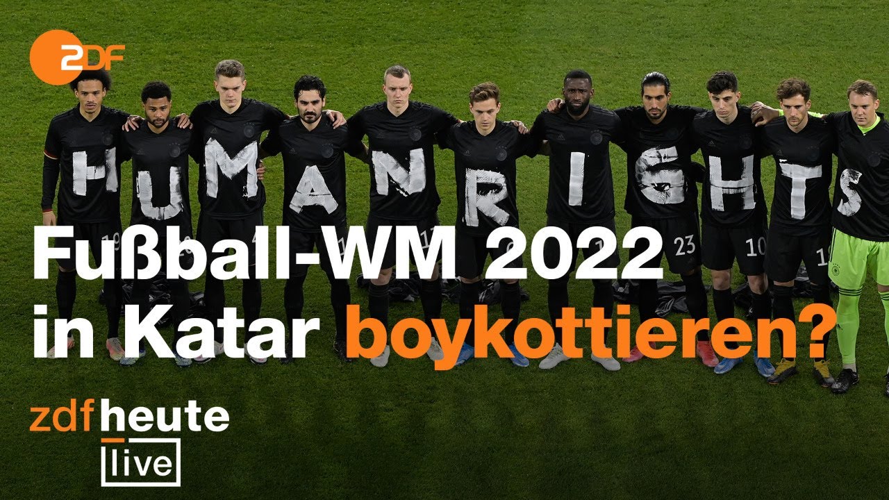 WM in Katar Was bringen Proteste und Boykott-Aufrufe? ZDFheute live
