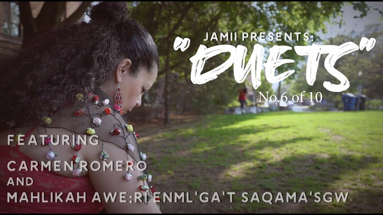 ⁣Jamii Presents: DUETS #6  Ft. Mahlikah The Moonrise Poet & Carmen Romero - May 2021