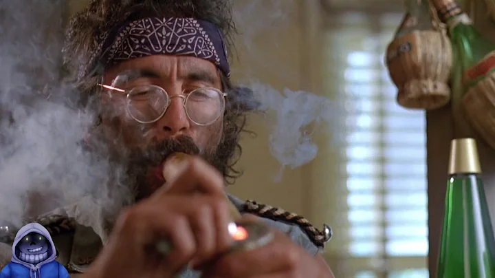 Cheech And Chong -  Chong Smokes A Roach