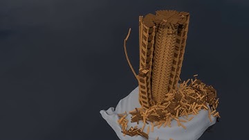 keva planks building destruction