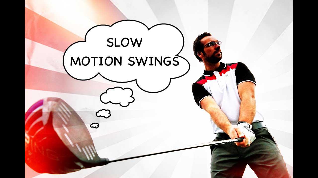 Slow Motion Golf Swing Drill - YouTube