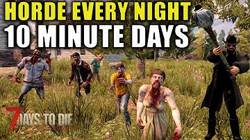 Wandering Hordes Every 5 Minutes? | 7 Days To Die A19.6