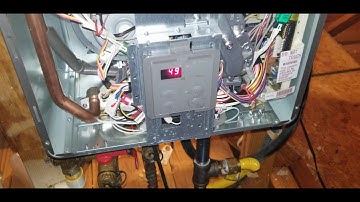 How to reset a Rinnai tankless water heater after descaling unedited vid 1
