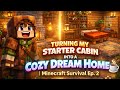 This Might Be The Coziest Minecraft Build Ever… | Minecraft Survival Ep.2