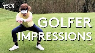 Amazing golf impressions - Part 1 | McIlroy, Fleetwood, Monty & more