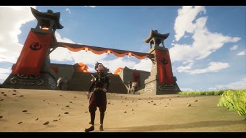 Avatar, the Last Airbender UE4 project (Azula Combat and Fire Nation Fortress)