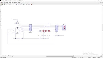 Up - Down Counter Using 74192 decade counter