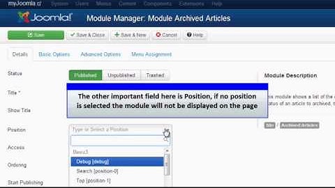 Joomla 3 0   Archived Article Module x264
