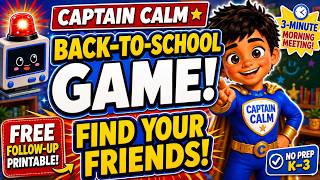Back To School Game Find Your Friends