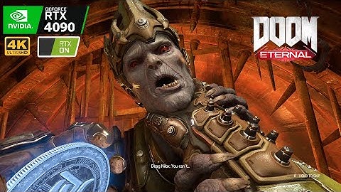 Doom Eternal MAX Graphics Mission 1 | Ray Tracing | RTX 4090  | 60fps 4k