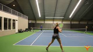 College Tennis Recruiting Video - Fall 2022 - Anika Ouwejan - Slamstox