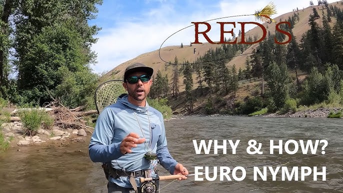 Cheapest full frame EURO NYMPHING reel & A big brown trout 