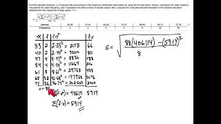 Math 146 st dev with summary data1