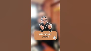 Máy cạo râu mini của nhà Gaabor tiện lợi nhỏ gọn - mọi người đã thử chưa? #review