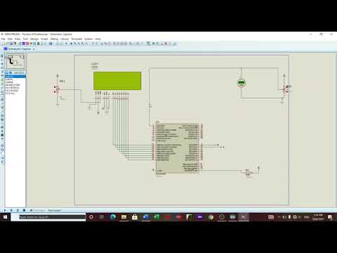 Interfacing POT and LCD with PIC Microcontroller (Demo)