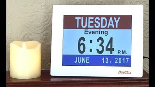 DayClox Memory Loss Digital Calendar 5-Cycle Clock