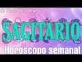 SAGITARIO. HORÓSCOPO SEMANAL DEL 14 AL 20 DE OCTUBRE - EL TAROT DE LUCÍA♐