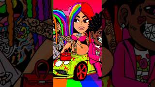 6ix9ine - Shaka Laka x Kodak Black & Yailin la Mas Viral REMIX (prod by Whelly Beats) #shorts