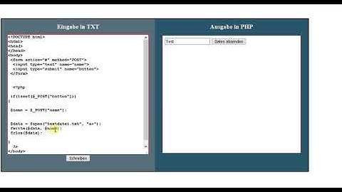PHP.8  in Textdatei schreiben Deutsch