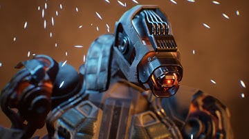 Sci Fi Robot Character for Unreal Engine 4