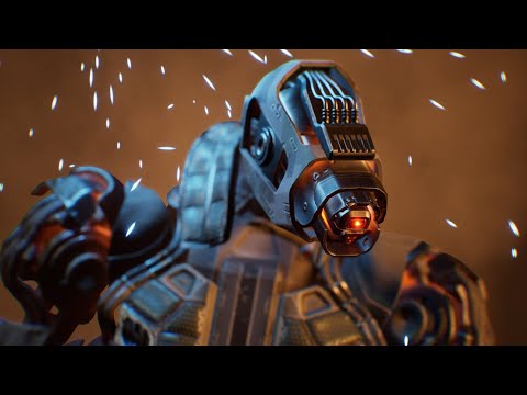Sci Fi Robot Character for Unreal Engine 4
