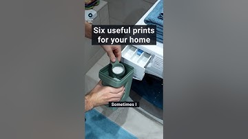 the first 6 things I printed for my new home!