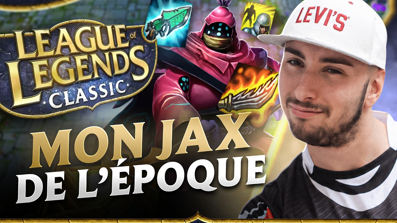 JE RESSORS MON LÉGENDAIRE JAX DE L'ÉPOQUE SUR LEAGUE CLASSIC