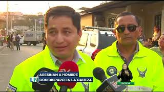 Asesinan a hombre con disparo en la cabeza
