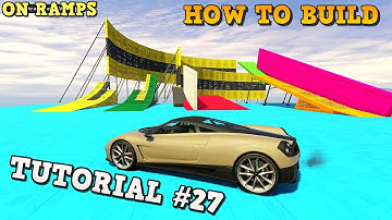 GTA 5 Tutorial #27 - PROPER ON RAMPS - How to build - CUNNING STUNTS ( GTA V Content Creator )