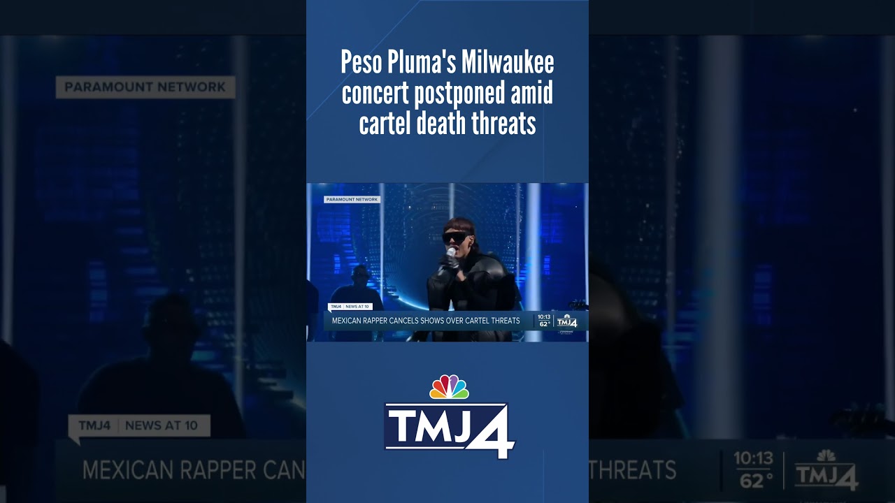 Mexican music star Peso Pluma postpones his Milwaukee concert ...