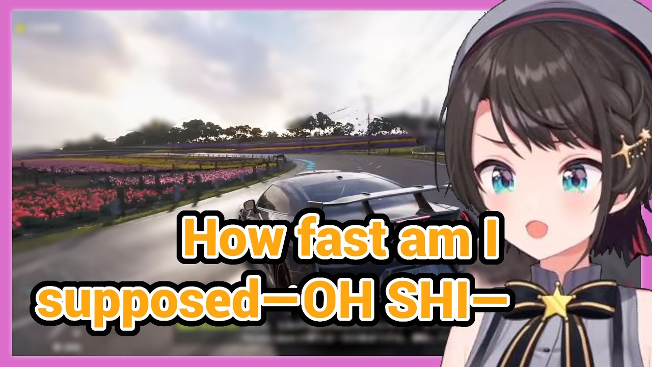 Subaru Was Just Enjoying Forza Horizon 6 Until She Suddenly Crashed, and It Was Really Hilarious!!!