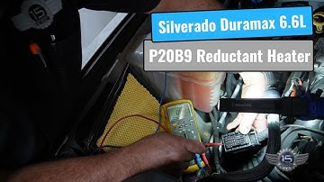 Silverado Duramax P20B9 Reductant Heater